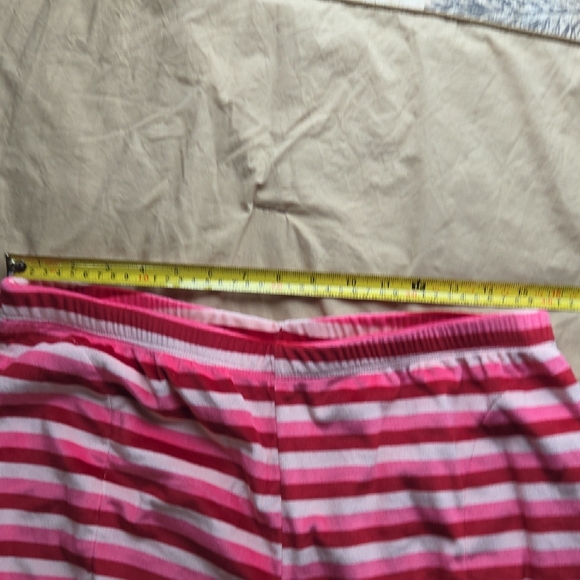 Joyspun Women's Striped Pink Pajama Set L(12-14) - Picture 9 of 10